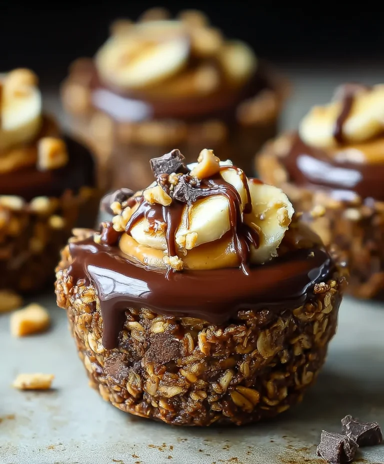 Chocolate Granola Peanut Butter Cups-Easy Treat