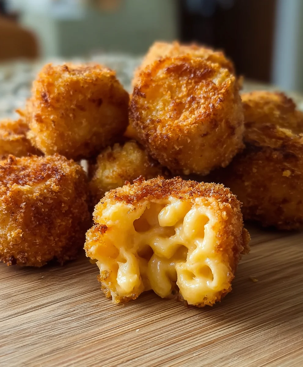 Crispy Fried Mac and Cheese Bites - Easy Appetizer