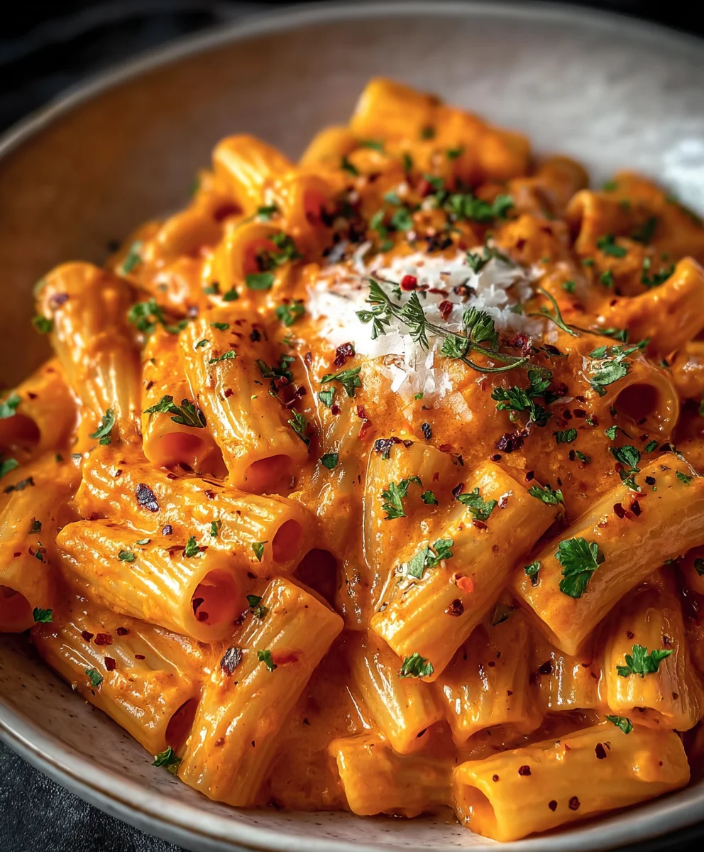 Creamy Tomato Garlic Pasta Recipe-Easy & Delicious