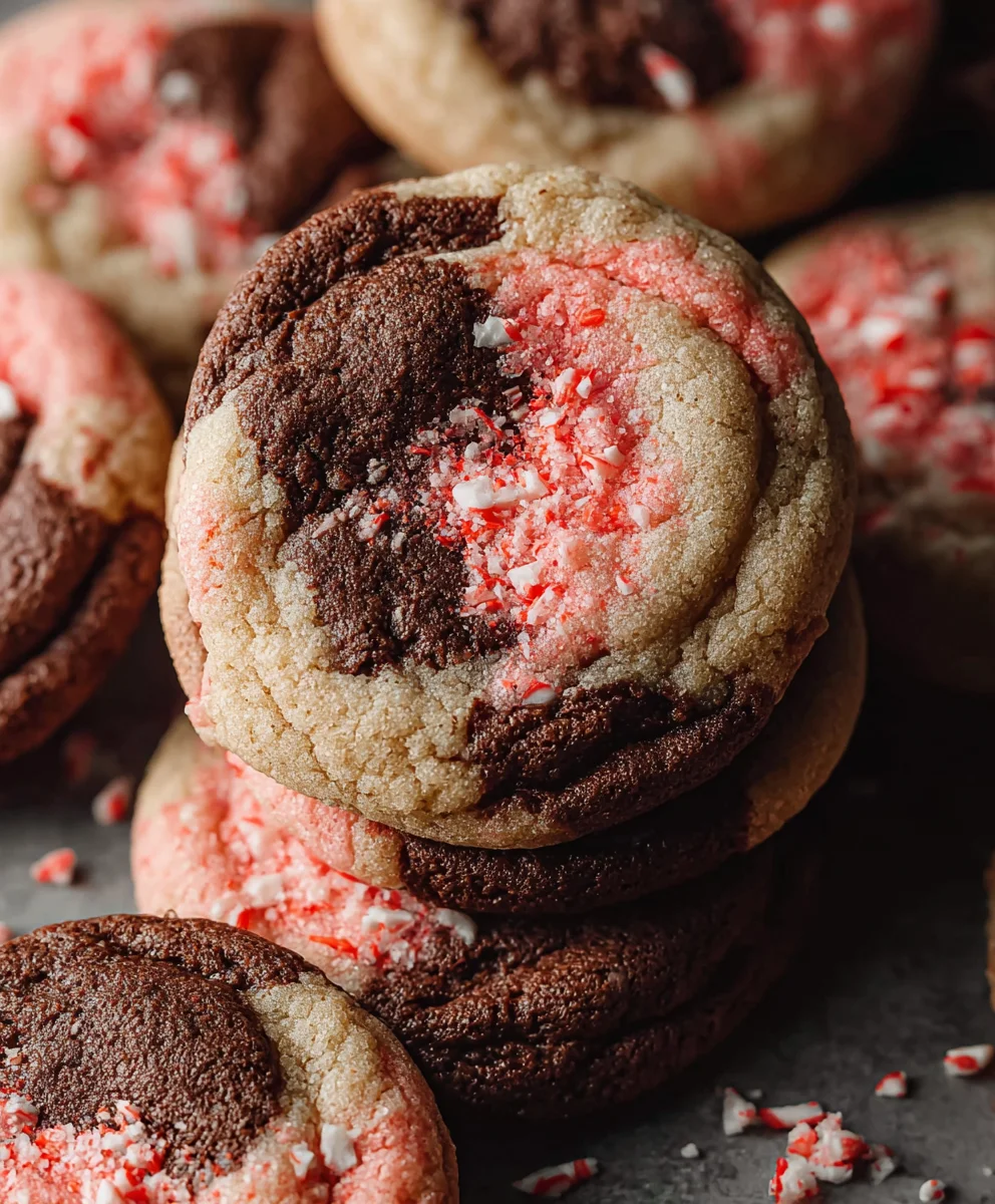 Peppermint Mocha Cookies-Rich Holiday Treat
