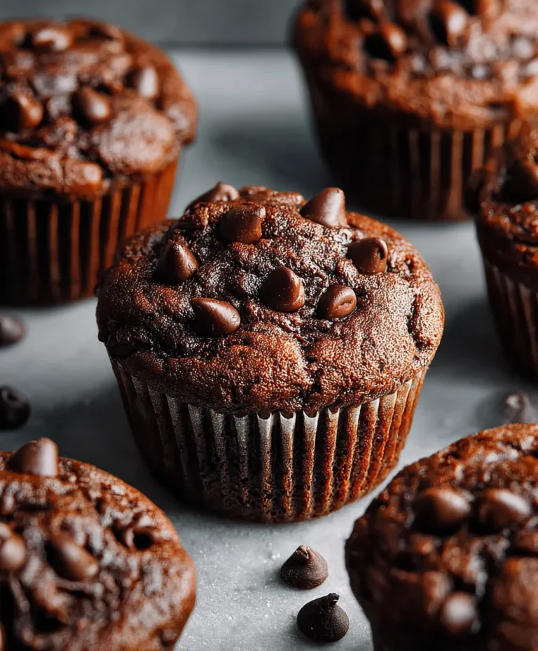 Double Chocolate Muffins – Rich & Easy Recipe