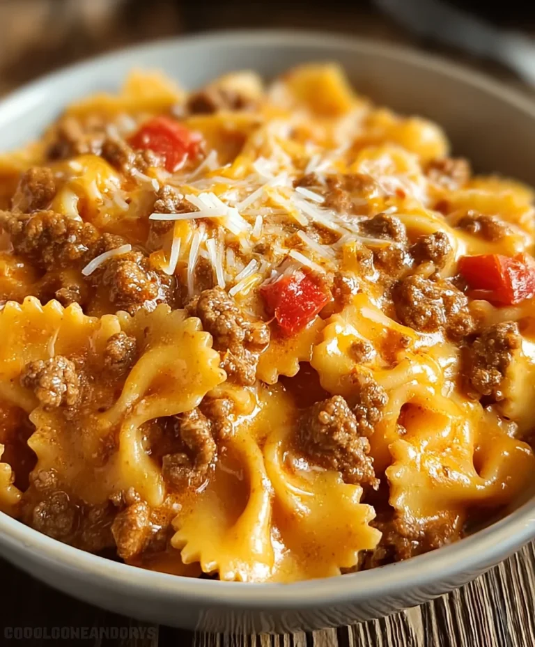 Easy Velveeta Beef Pasta Dinner – Creamy & Delicious