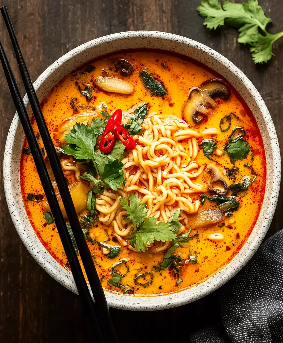 Authentic Thai Red Curry Soup - Easy Beef Recipe