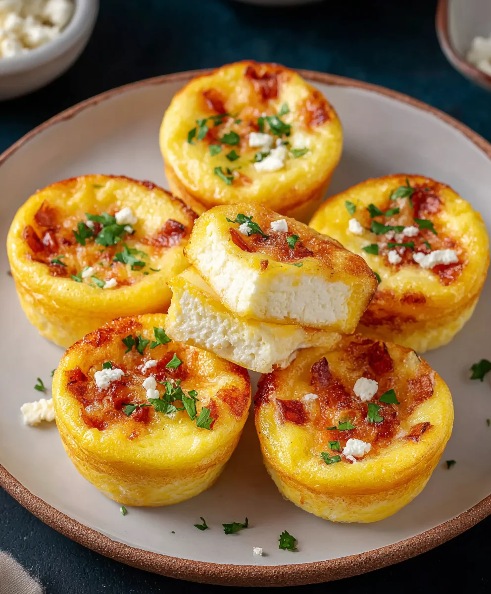 Creamy Cottage Cheese Egg Bites-Easy Recipe