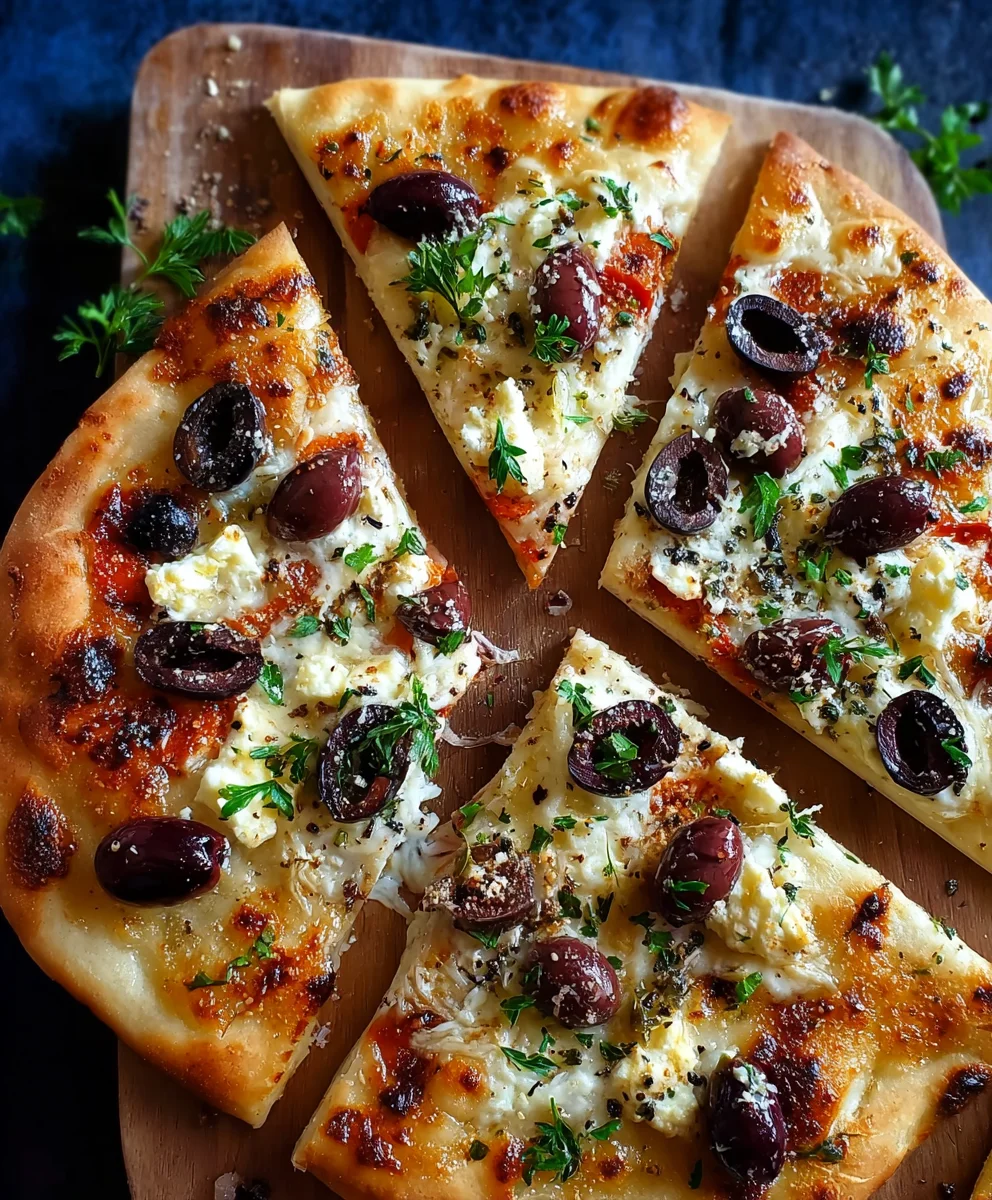 Easy Mediterranean Flatbread Recipe - Quick Delicious Meal