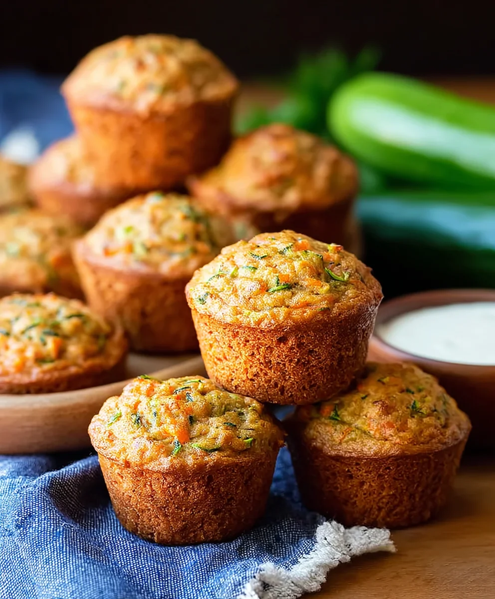 Carrot Zucchini Muffins - Easy Kid-Friendly Bites