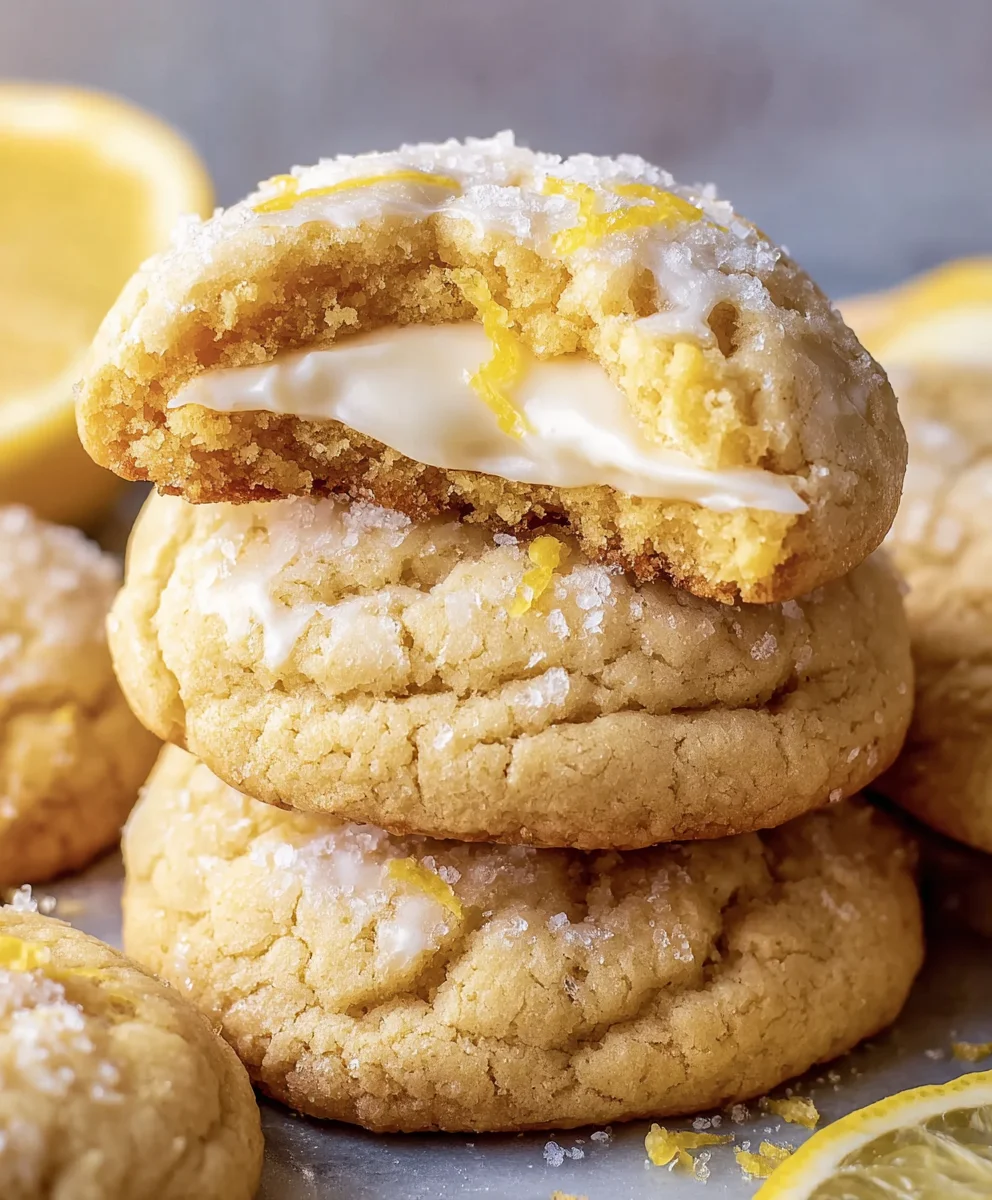 Lemon Cheesecake Cookies-Easy No-Bake Dessert