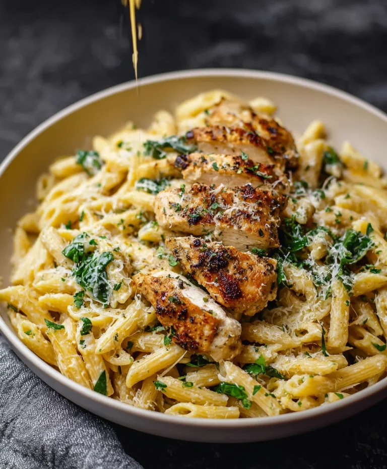 Healthy Garlic Parmesan Chicken Pasta – Quick & Easy Meal