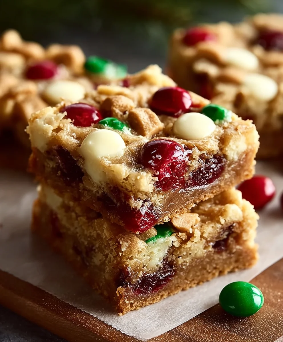 Easy Christmas Cookie Bars - Festive & Delicious Treats