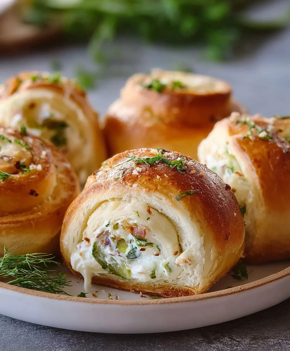 Creamy Pickle Roll Ups- Easy & Delicious Appetizer