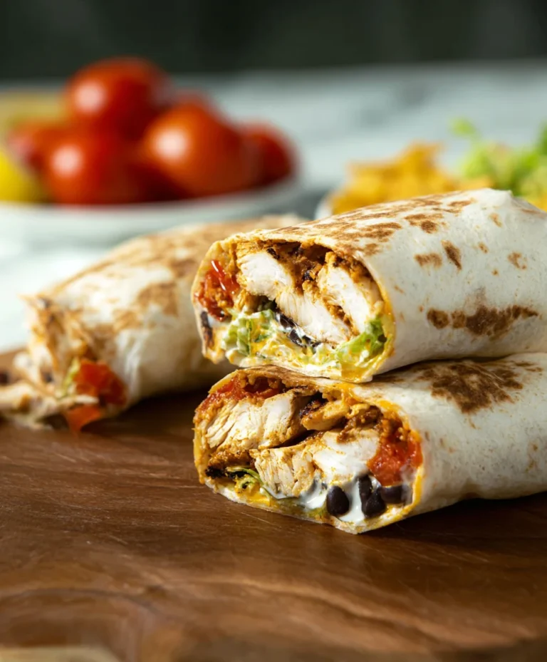 Chipotle Ranch Grilled Chicken Burrito Recipe