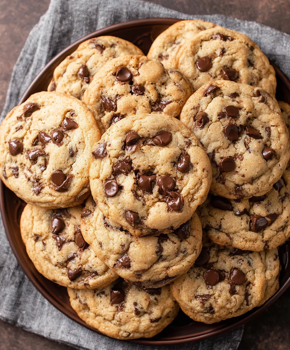 Bakery Style Chocolate Chip Cookies Recipe - The Best