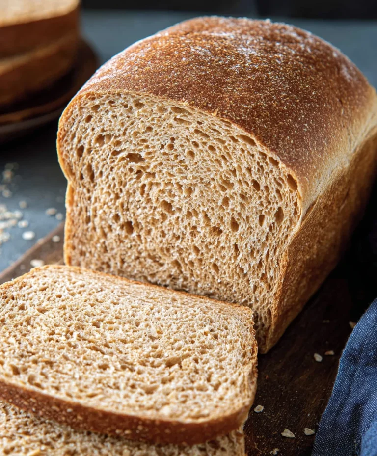 Easy Whole Wheat Bread-Homemade Healthy Loaf