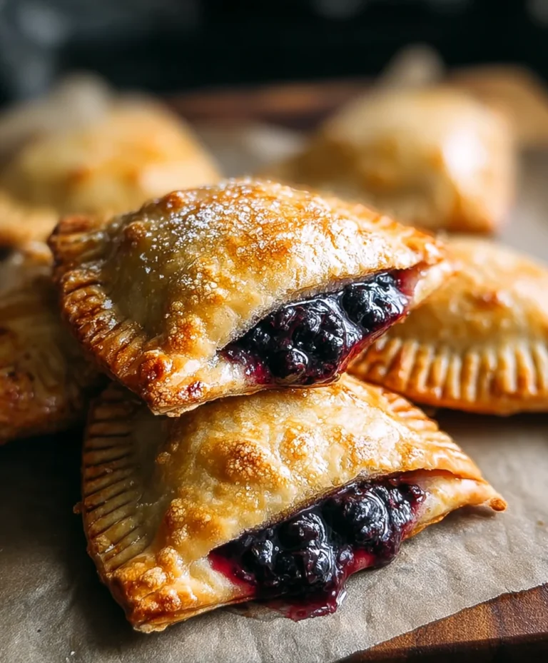 Blackberry Hand Pies-Sweet & Easy Dessert Recipes
