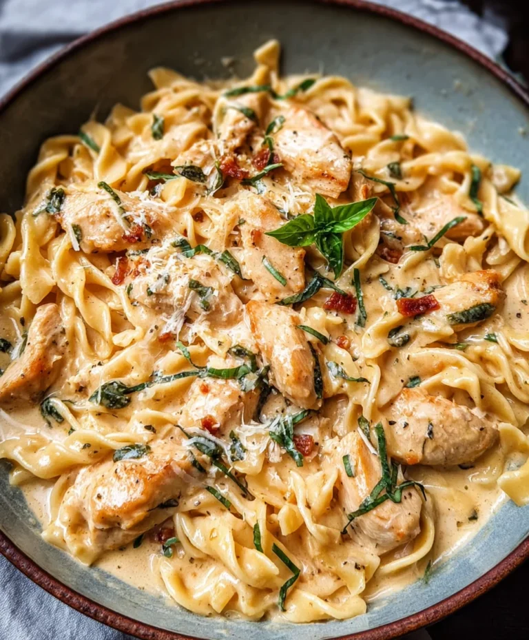 Marry Me Chicken Pasta-Creamy Delicious Meal