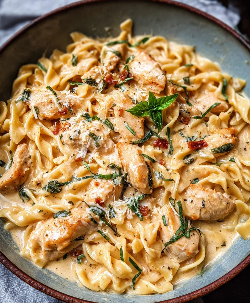 Marry Me Chicken Pasta-Creamy Delicious Meal