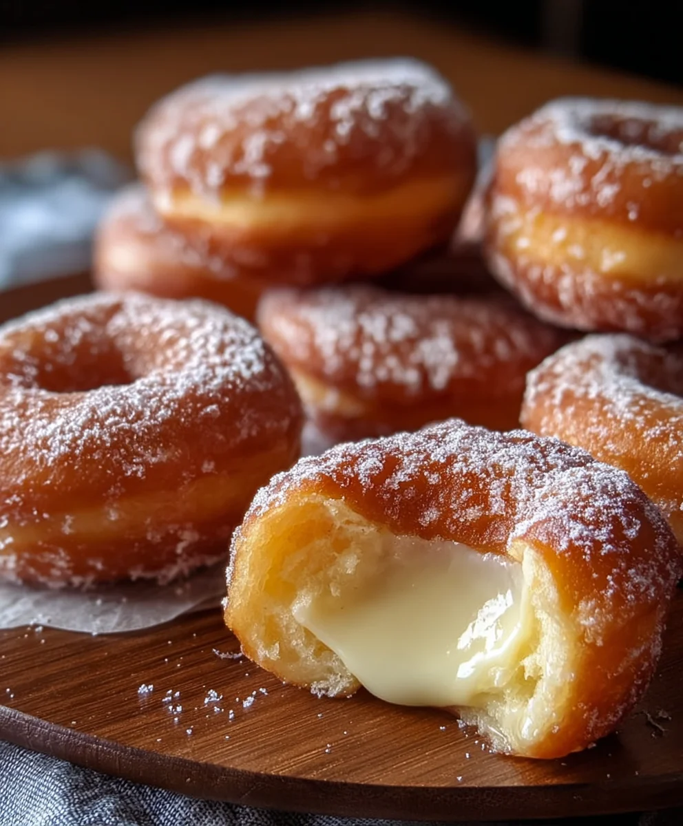 Sweet Milky Cheese Donuts - Irresistible Treat