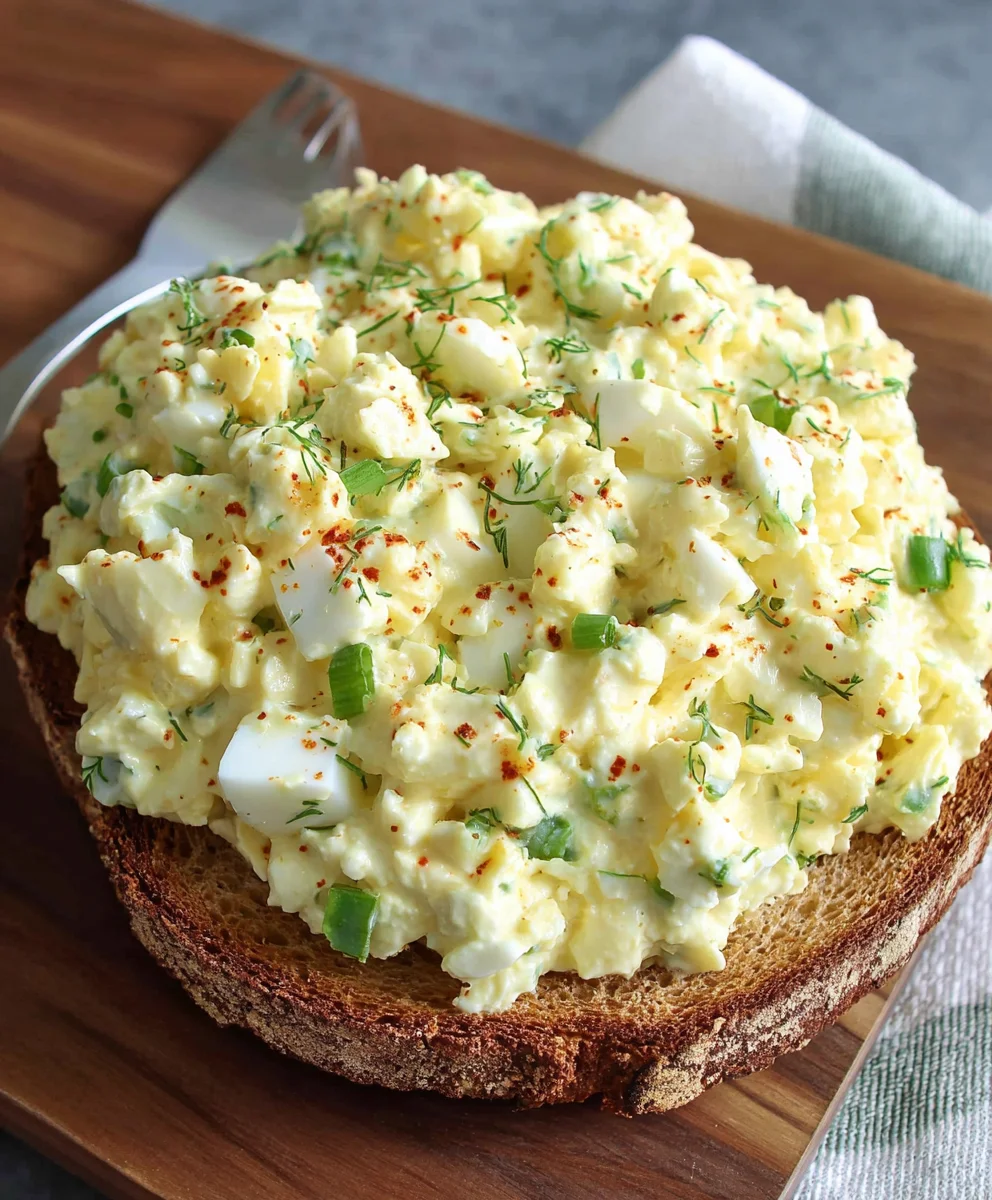 Easy Cottage Cheese Egg Salad-Creamy & Delicious