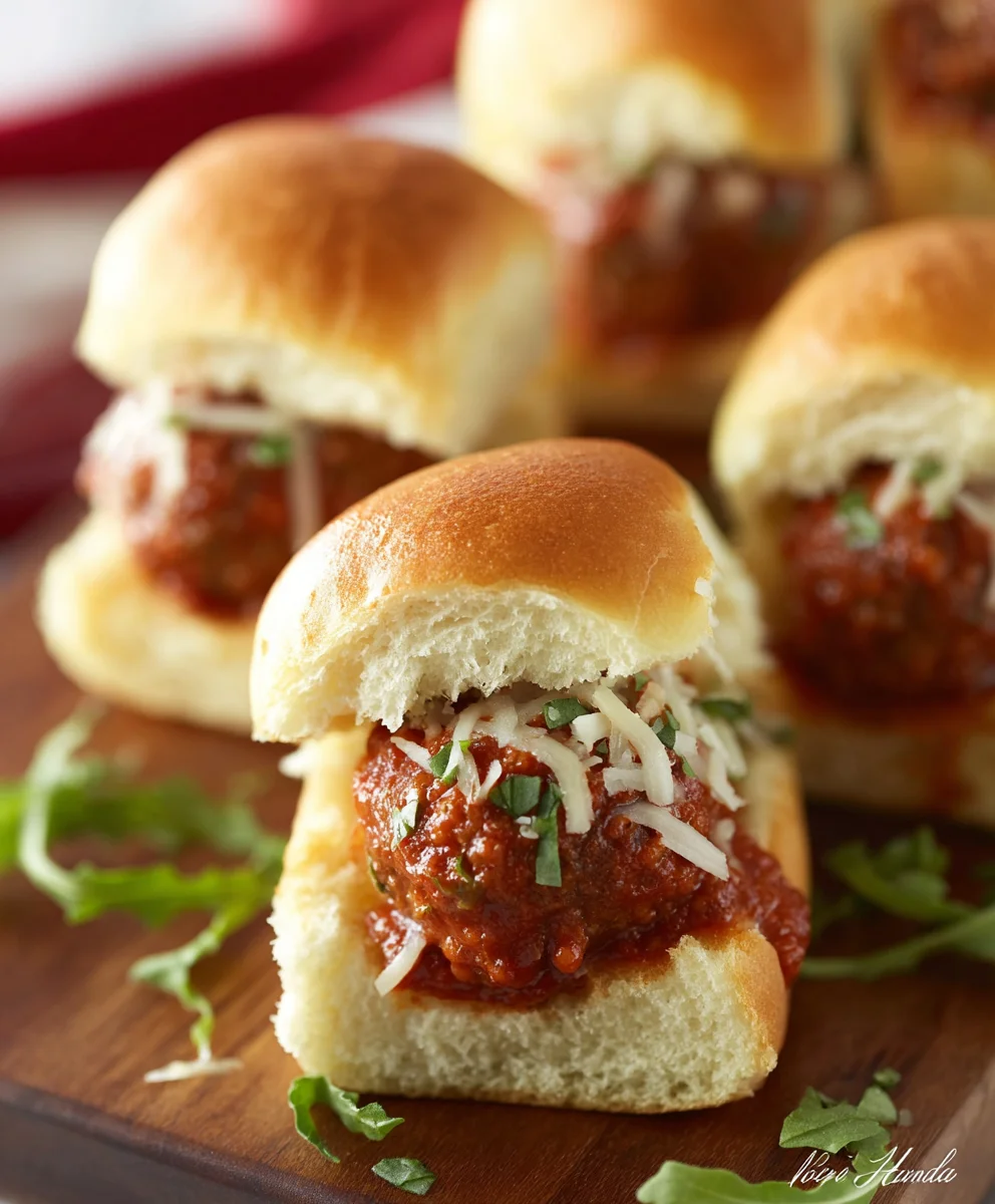Easy Beef Meatball Sliders - Quick & Delicious Recipe