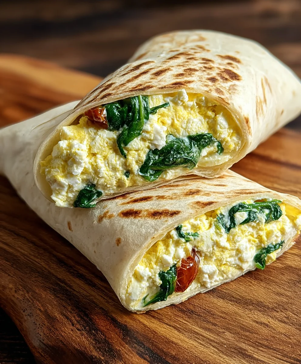 Copycat Spinach Egg White Feta Wrap Starbucks Style