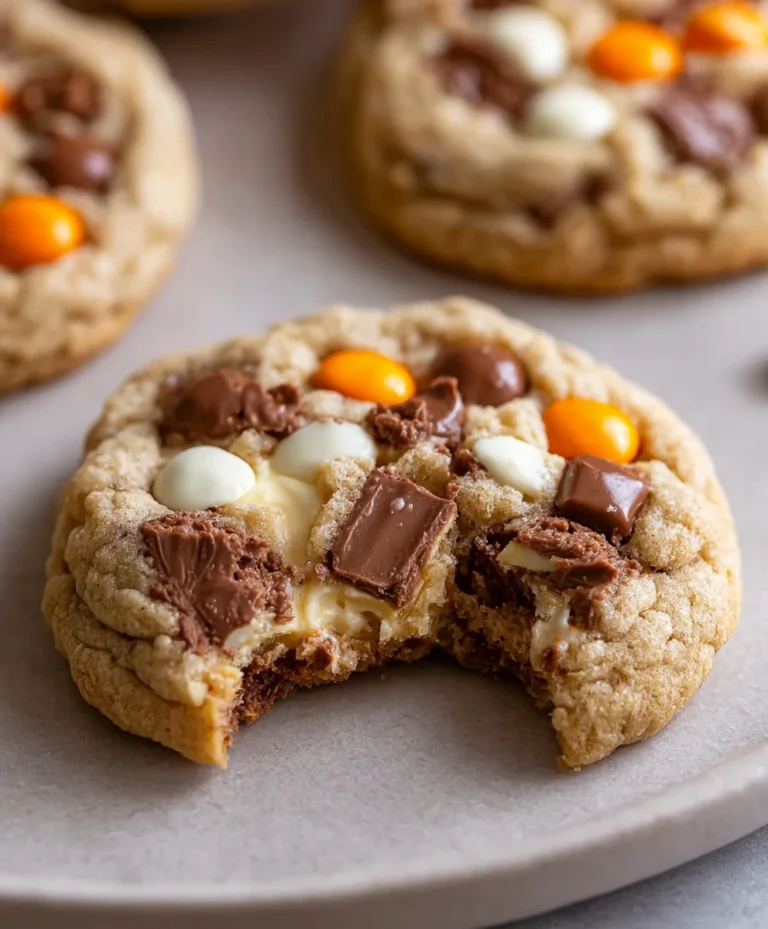 Reeses Cheesecake Cookies-Decadent & Delicious Treat
