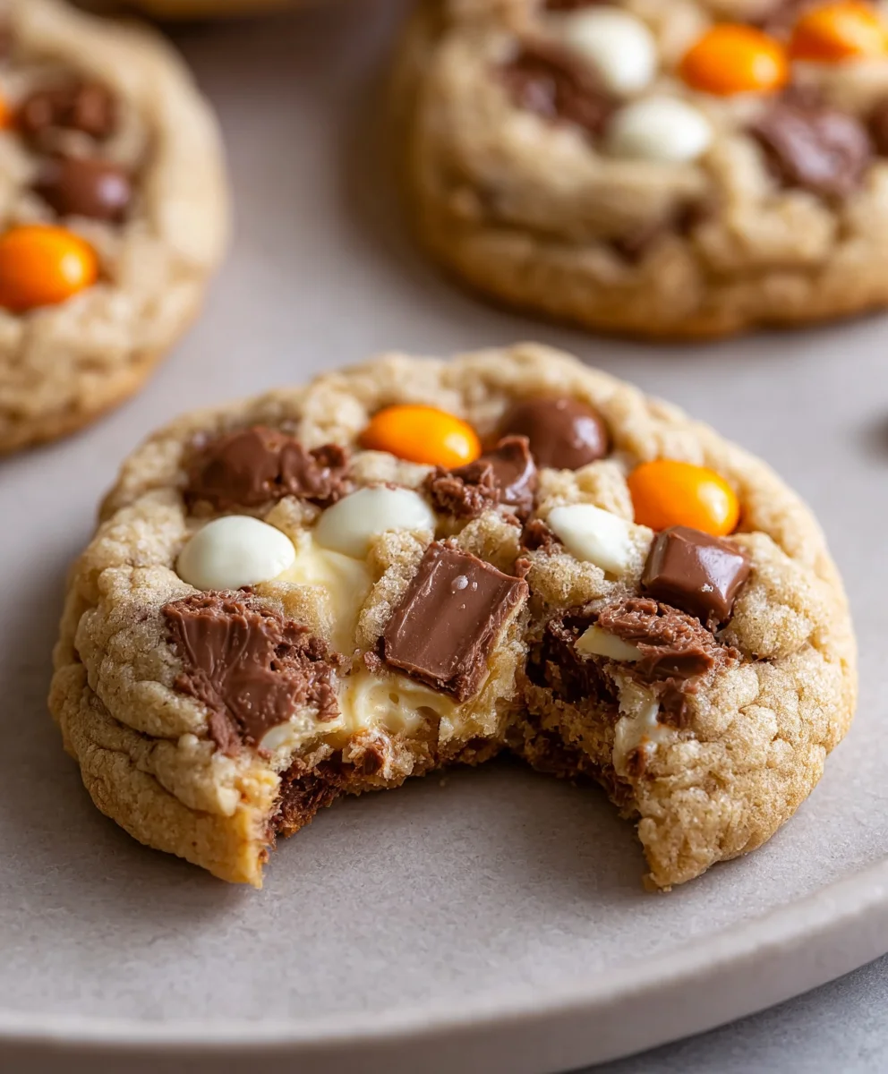 Reeses Cheesecake Cookies-Decadent & Delicious Treat