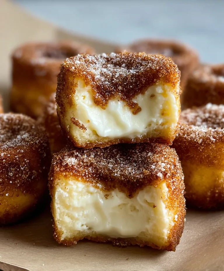Churro Cheesecake Bites-Sweet Cinnamon Dessert Bites