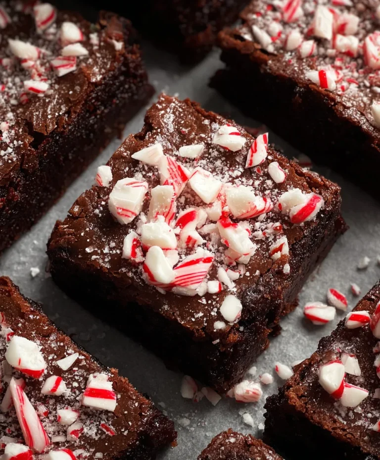 Peppermint Brownies-Cool & Rich Chocolate Delight