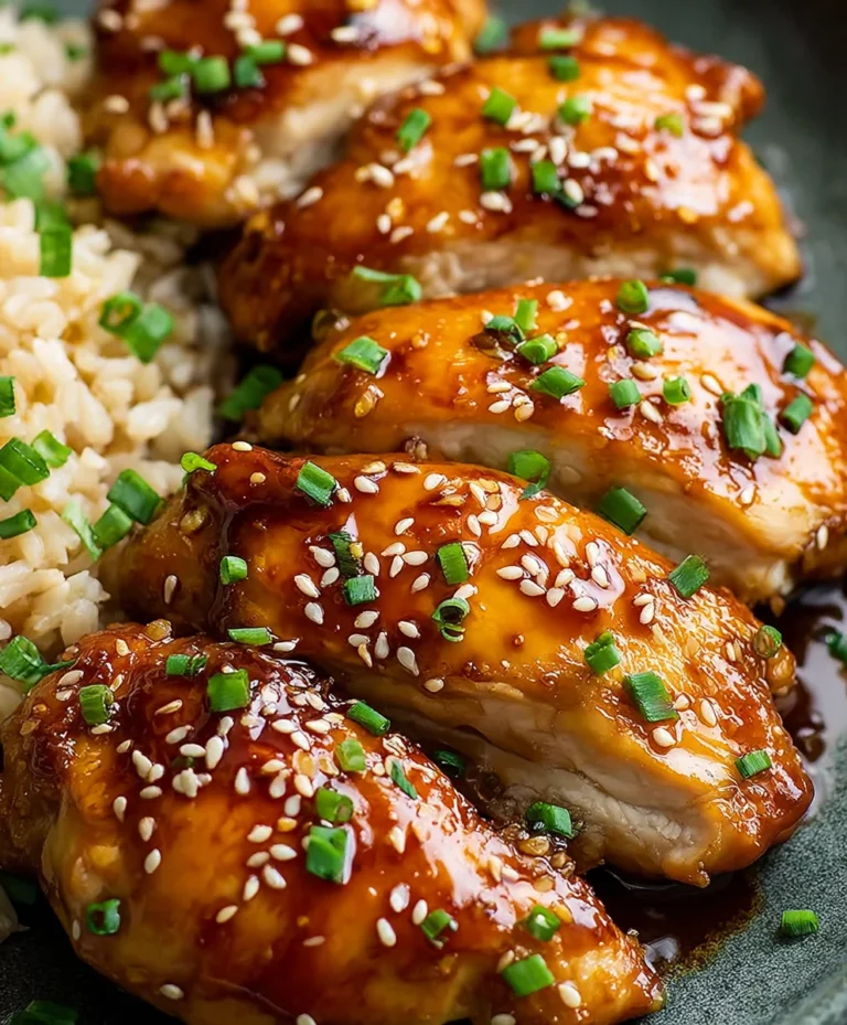 Easy Baked Honey Garlic Chicken Recipe