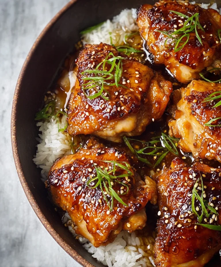 Easy Soy Garlic Beef Thighs – Quick Weeknight Dinner