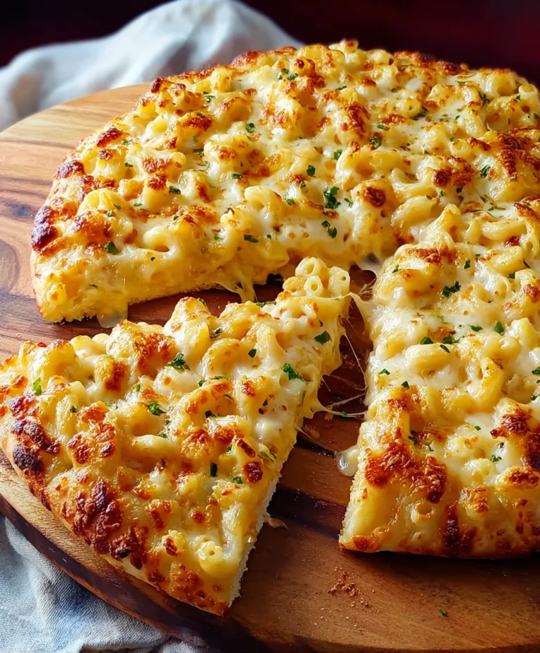 Ultimate Mac & Cheese Pizza-Comfort Food Perfection