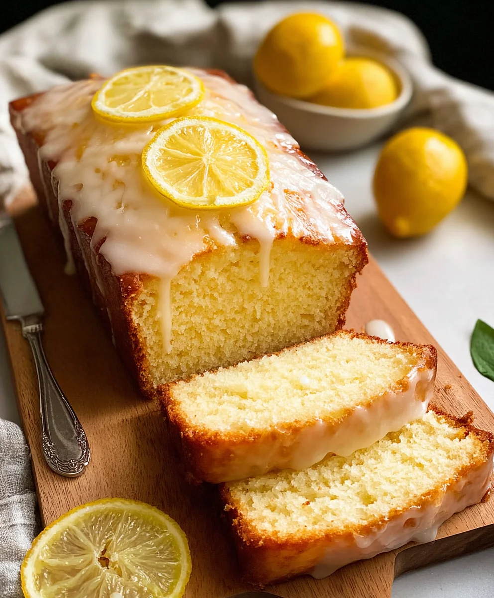 Easy Lemon Loaf - Moist Citrus Bread Recipe