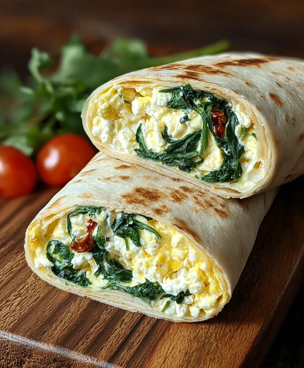 Copycat Spinach Egg White Feta Wrap Starbucks Style