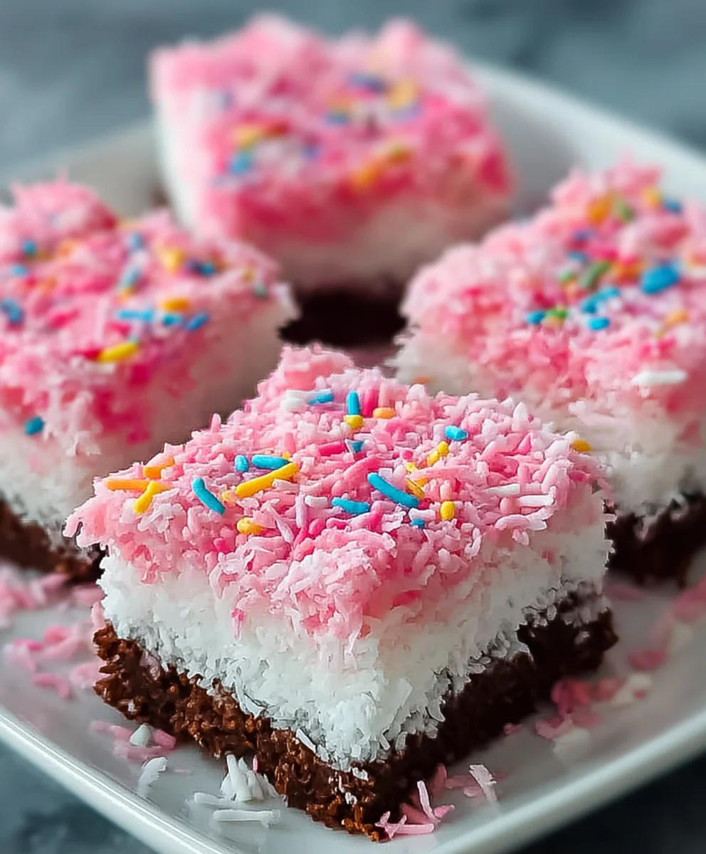 Sno Ball Brownies - Decadent Coconut Marshmallow Delight