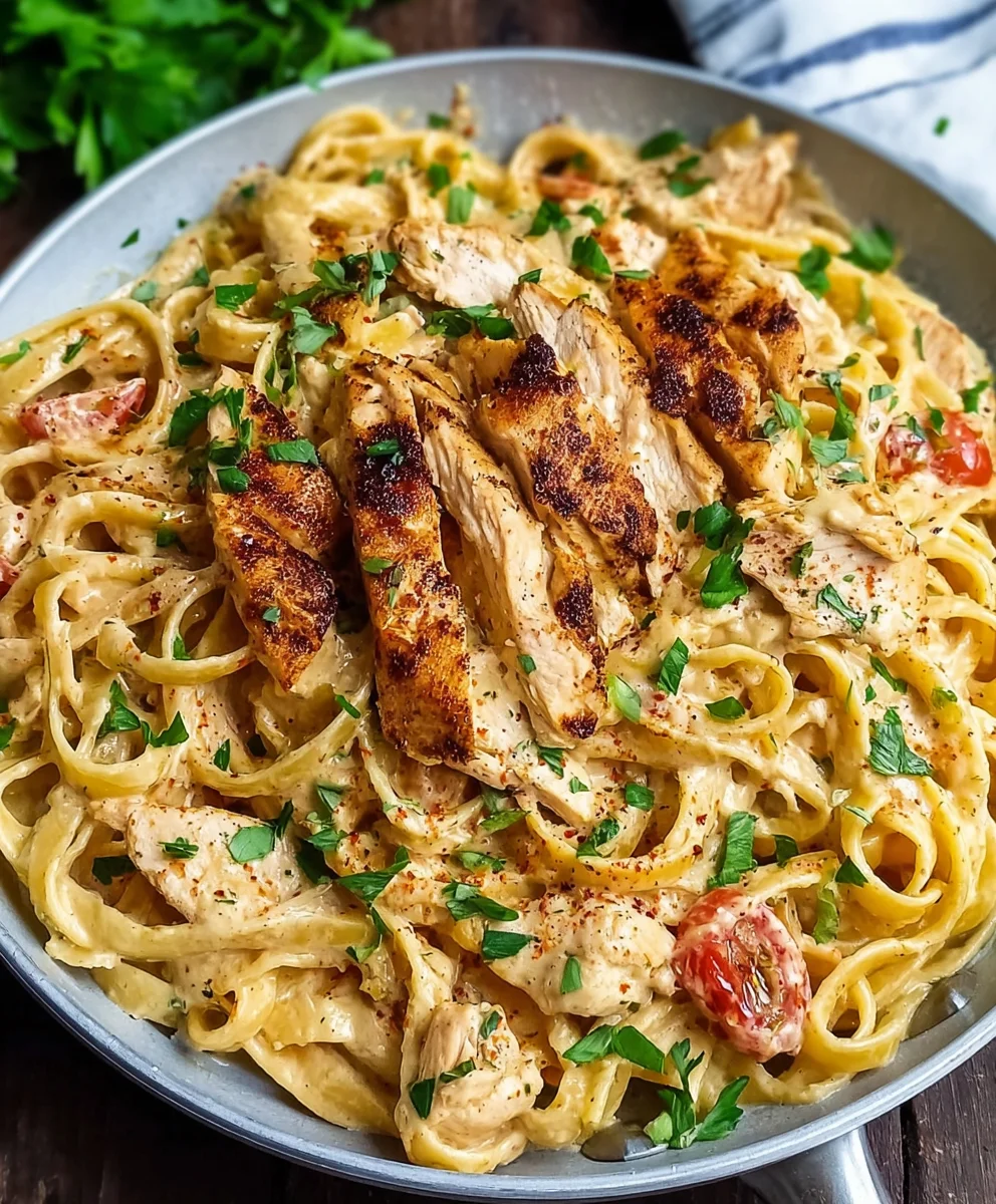 Quick Creamy Cajun Chicken Pasta Recipe