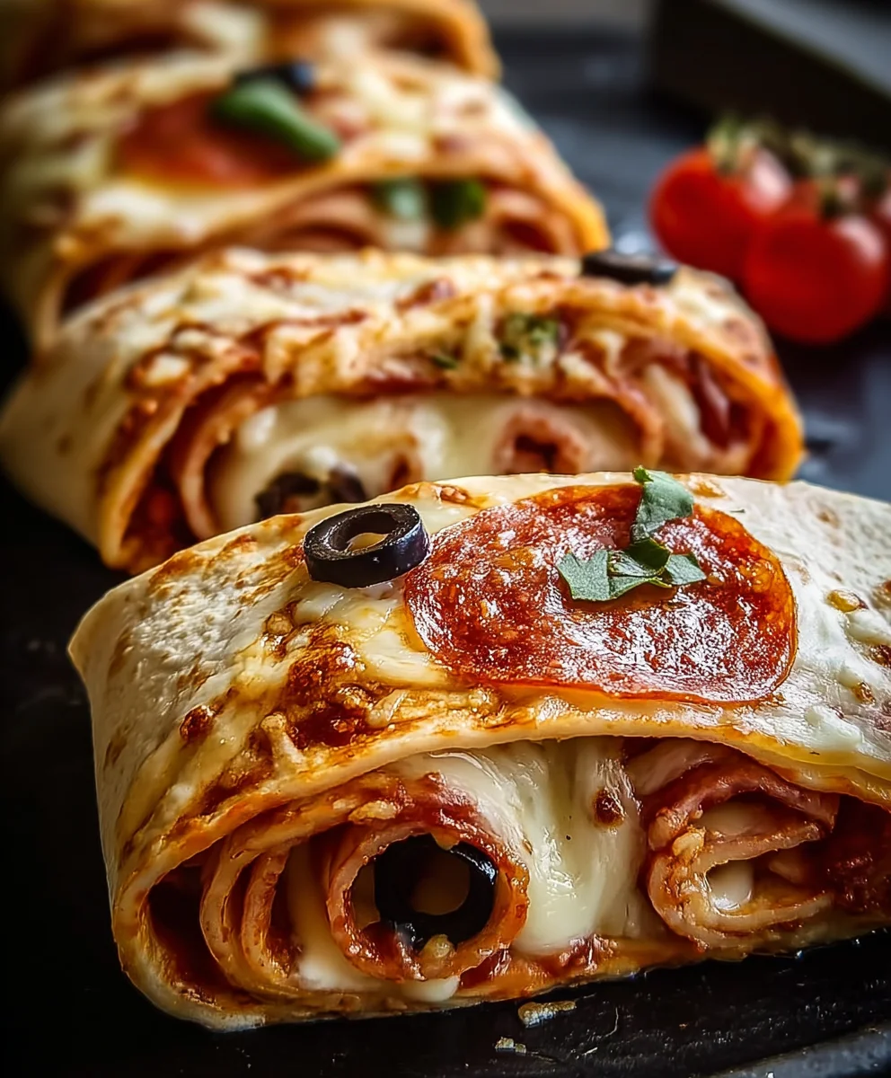 Easy Baked Pizza Wraps Recipe- Quick & Delicious Meal