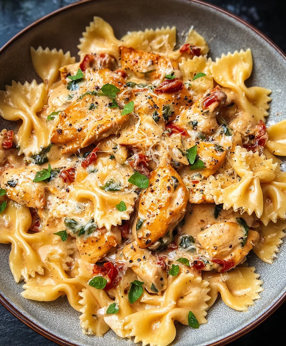 Marry Me Chicken Pasta-Creamy Delicious Meal