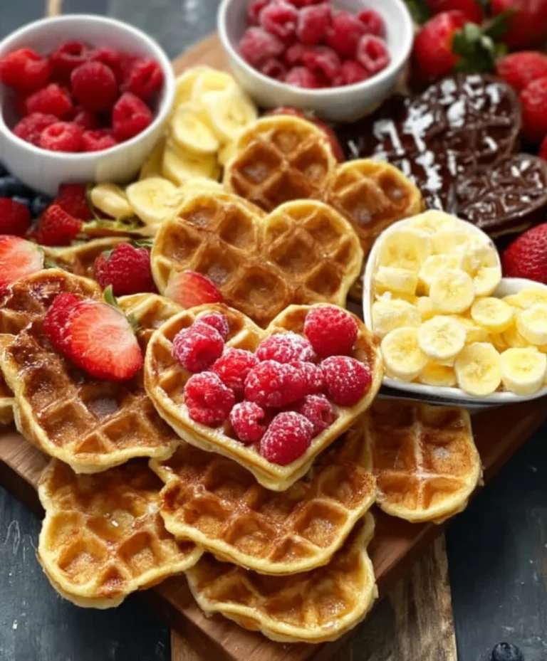 Non-Non-Non-Alcoholic Alternativeic Vnon-alcoholic alentine Waffle Board Recipe