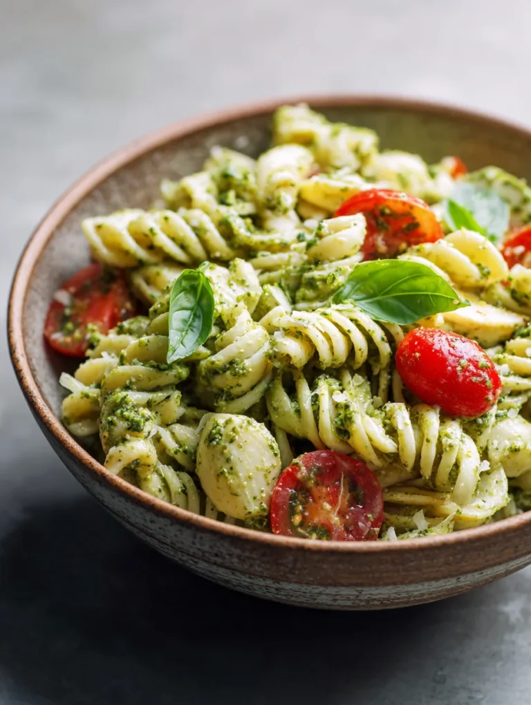 Easy Pesto Pasta Salad – Fresh & Delicious Recipe