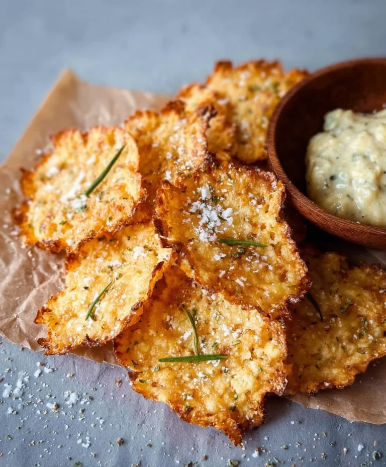 Crispy Cottage Cheese Chips – Easy Healthy Snack