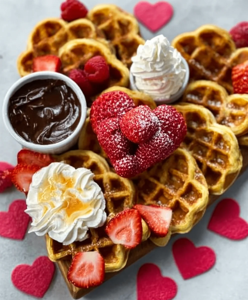 Non-Non-Non-Alcoholic Alternativeic Vnon-alcoholic alentine Waffle Board Recipe