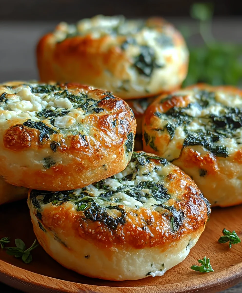 Easy Spinach Cottage Cheese Flagels - Any Meal