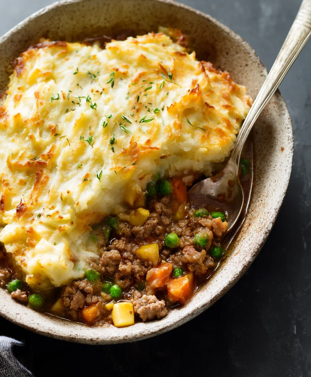 Classic Shepherd's Pie - Hearty Beef & Veggie Comfort