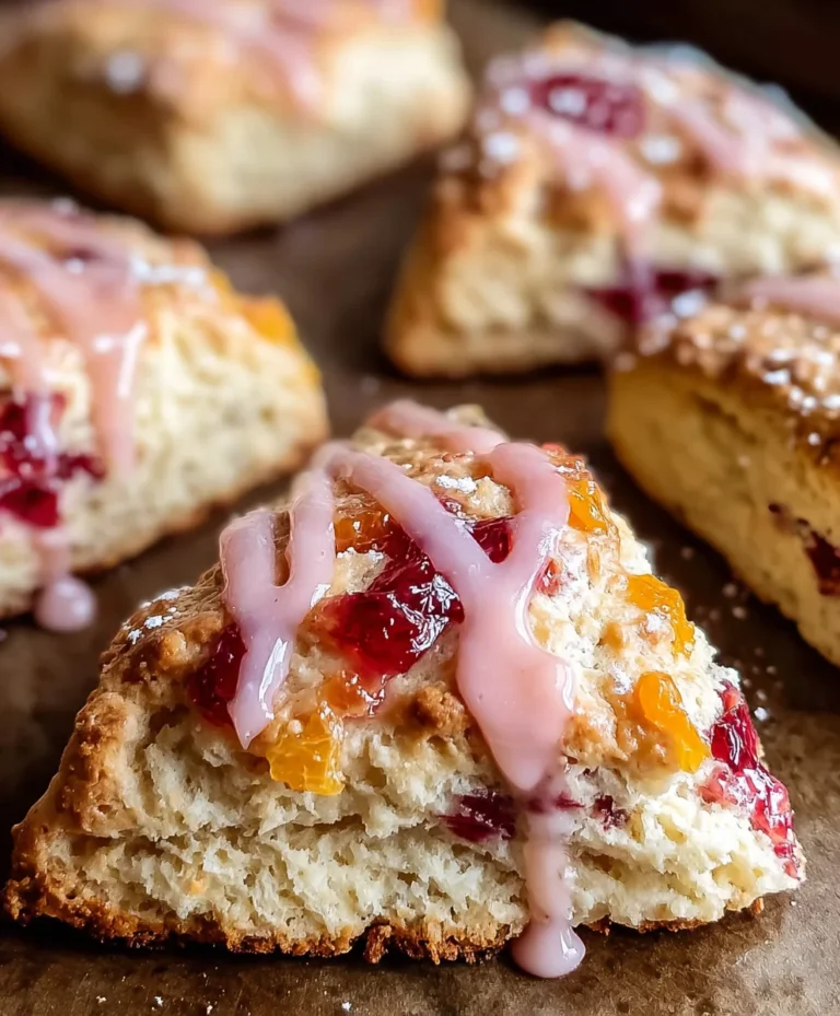 Blood Orange Scones – Zesty Citrus Baked Goodness