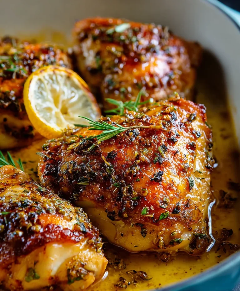 Lemon Butter Chicken Recipe- Easy Baked Dinner