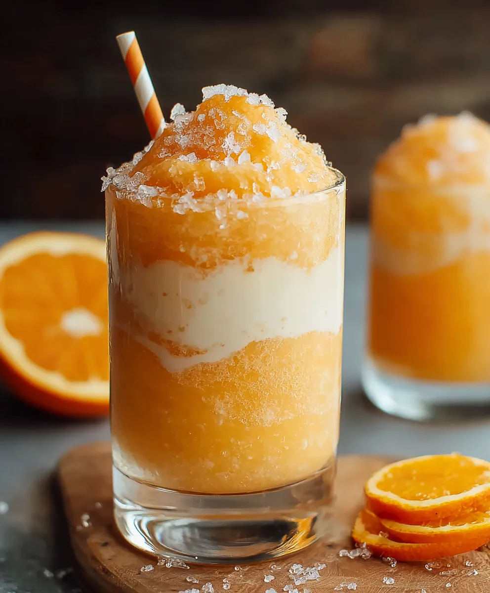Creamsicle Dirty Soda- Orange Vanilla Delight