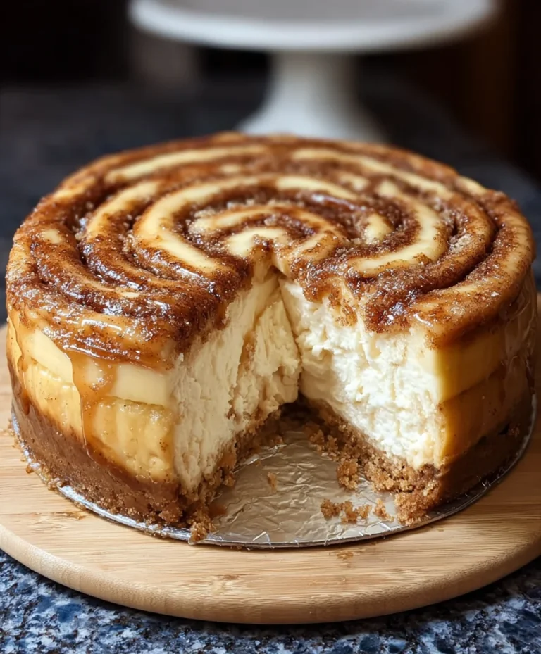 Cinnamon Roll Cheesecake Honeybun Dream