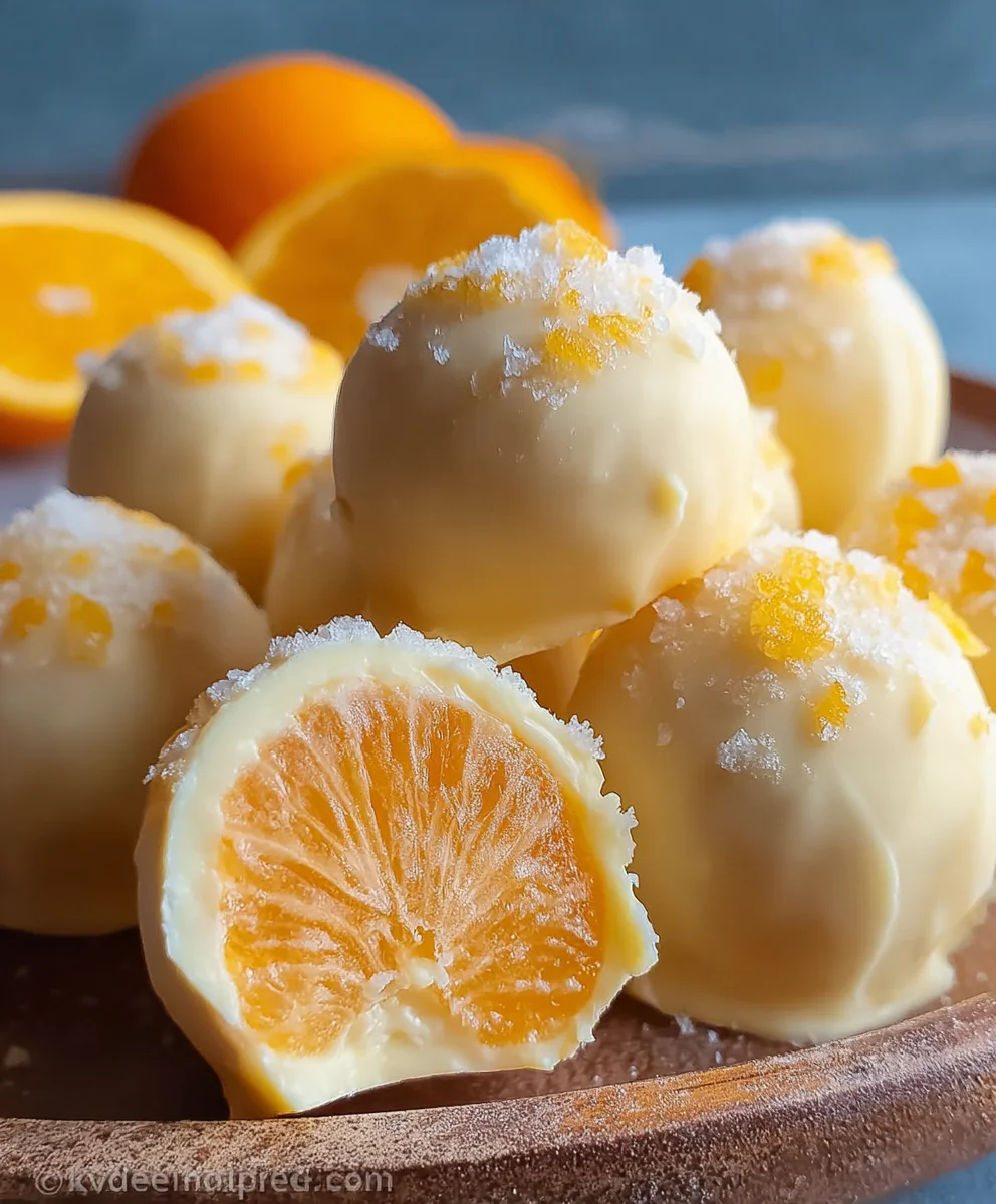 White Chocolate Orange Bliss - Easy Recipe