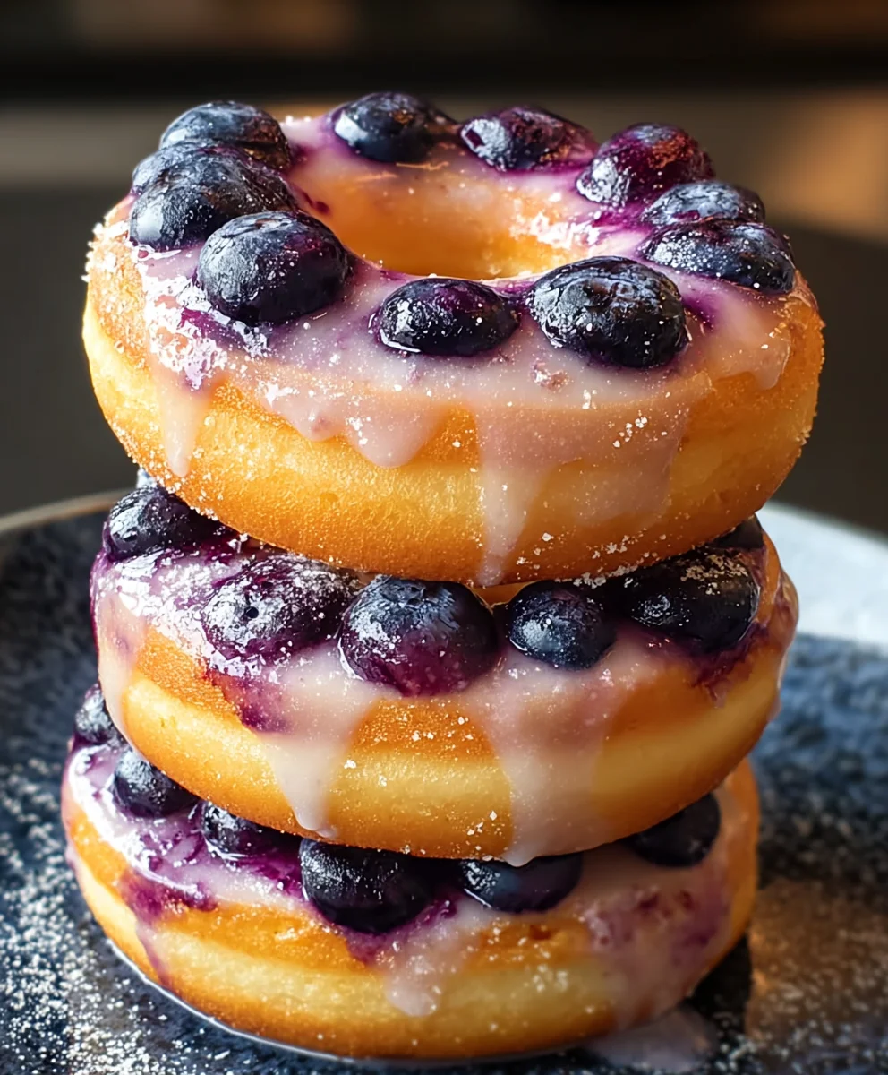 Keto Blueberry Donuts- Guilt Free Indulgence