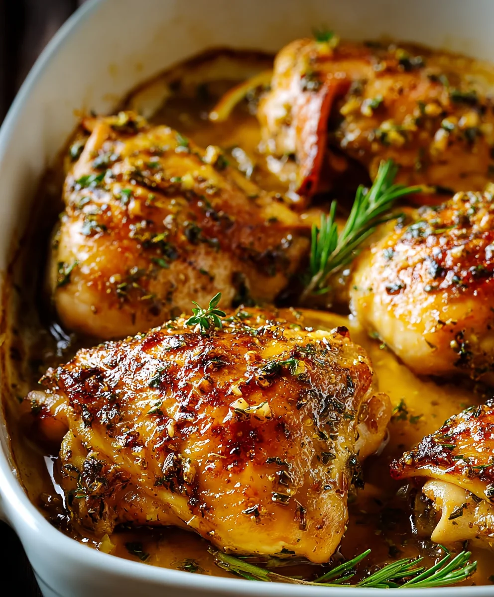 Lemon Butter Chicken Recipe- Easy Baked Dinner